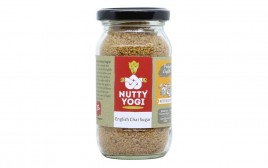 Nutty Yogi English Chai Sugar   Glass Jar  125 grams